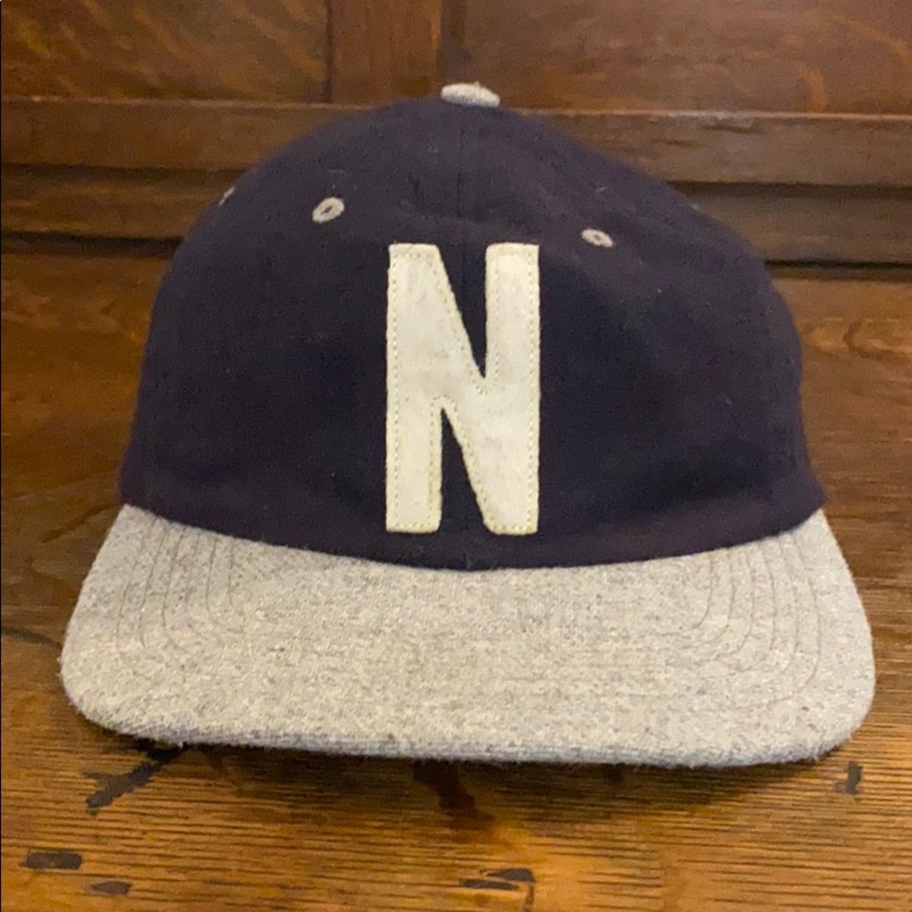 Norse Projects Felt Hat in Navy and Gray
